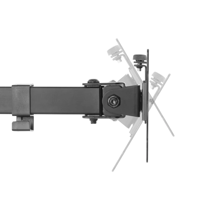 Maclean Brackets MC-884 Double Desk Bracket For 2 Monitors LCD Adjustable Gaming Office VESA 7'' - 32"
