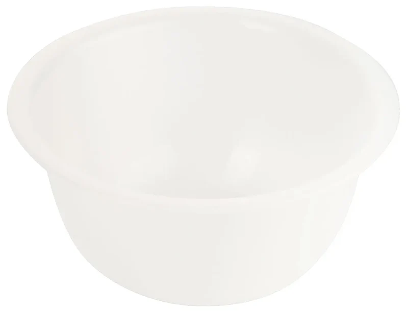 Rührschüssel 16-40cm aus weißem Polypropylen
