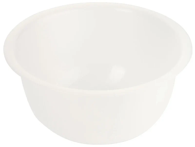 Rührschüssel 16-40cm aus weißem Polypropylen