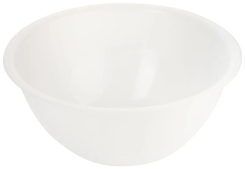 Rührschüssel 16-40cm aus weißem Polypropylen