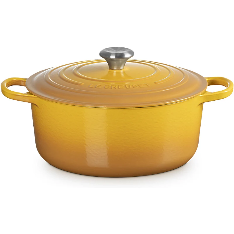 Le Creuset Bräter Signature rund 26 cm Nectar