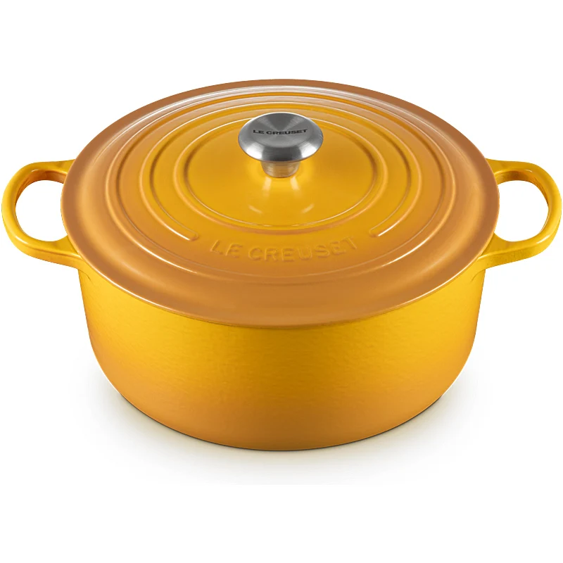 Le Creuset Bräter Signature rund 26 cm Nectar