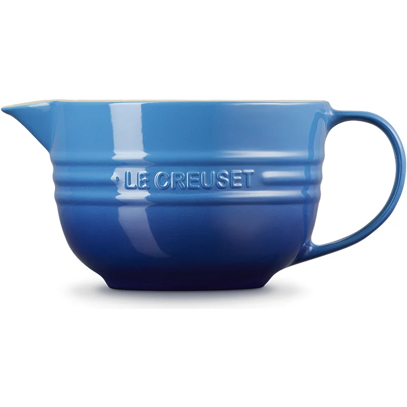 Le Creuset Rührschüssel mit Henkel 27 cm Azure
