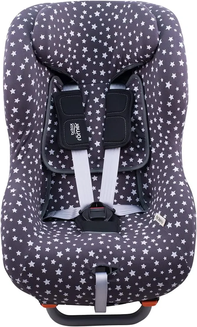 JYOKO KIDS Bezug kompatibel mit Romer Britax Max Way Plus (Winter Sky), Winter Sky