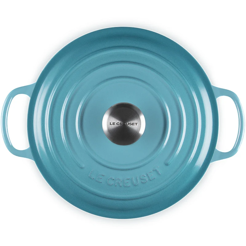 Le Creuset Bräter Signature rund 26 cm Karibik