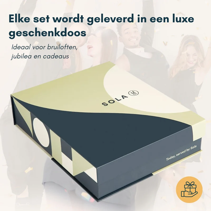 Sola Besteckset Donau - 18/10 Edelstahl - 100-teilig / 12 Personen