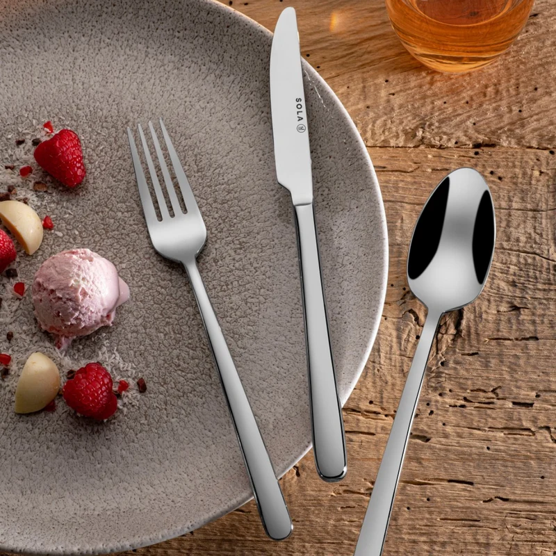 Sola Besteckset Donau - 18/10 Edelstahl - 100-teilig / 12 Personen