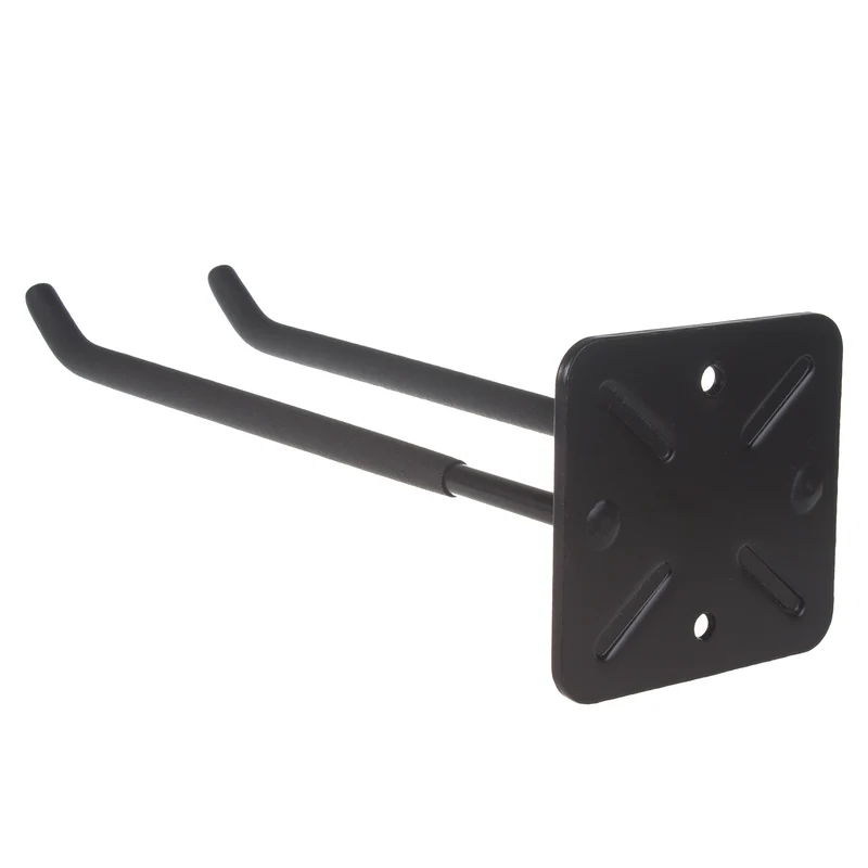 Maclean Set of 4 Wall Mounts for Tools, Wheels, Ladders, and Bicycles, Steel, Max. Load 70 kg, MC-436