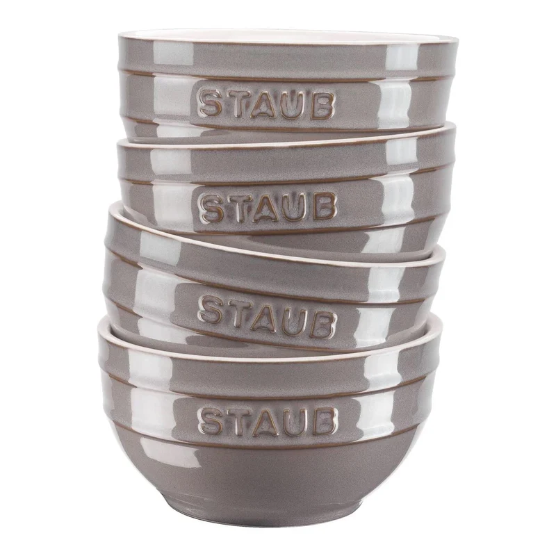 STAUB, Schalen 14 cm Set, 4-fach, rund, Ceramic By