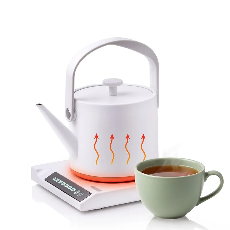 Unold 18210 Blitzkocher Clara, Wasserkocher, 1.000 W, 0,6L – 360° drehbar, mit Warmhaltefunktion, 7
