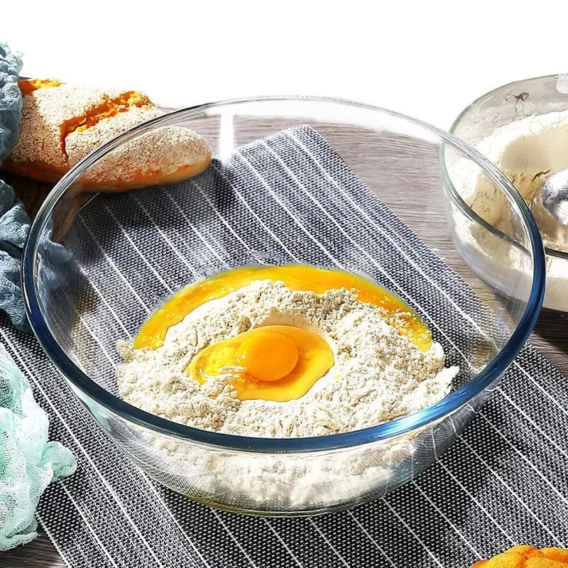 Tempered Borosilicate Glass Mixing Bowl 2L