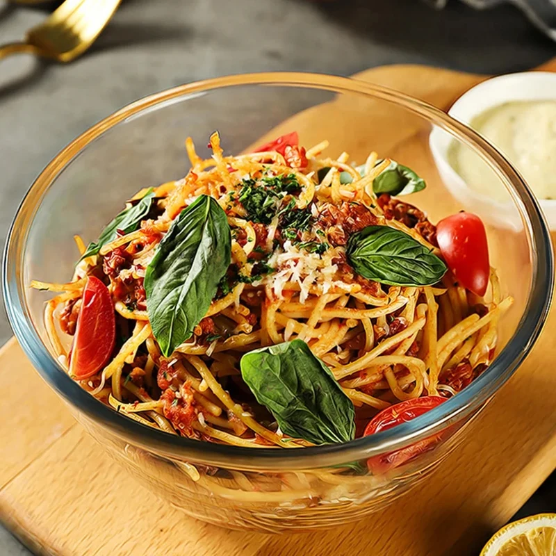 Tempered Borosilicate Glass Mixing Bowl 2L