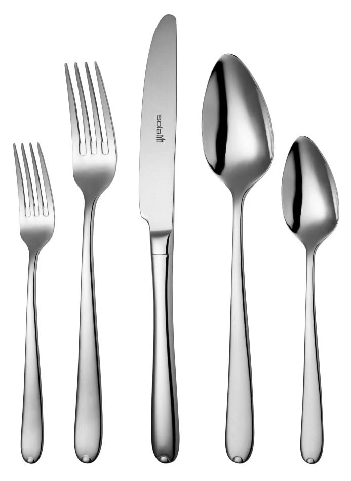 Sola Besteckset Fleurie - 18/10 Edelstahl - 50-teilig / 6 Personen