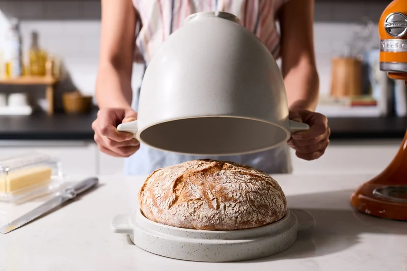KitchenAid Brotbackschüssel mit Backdeckel Keramik 5KSM2CB5BGS