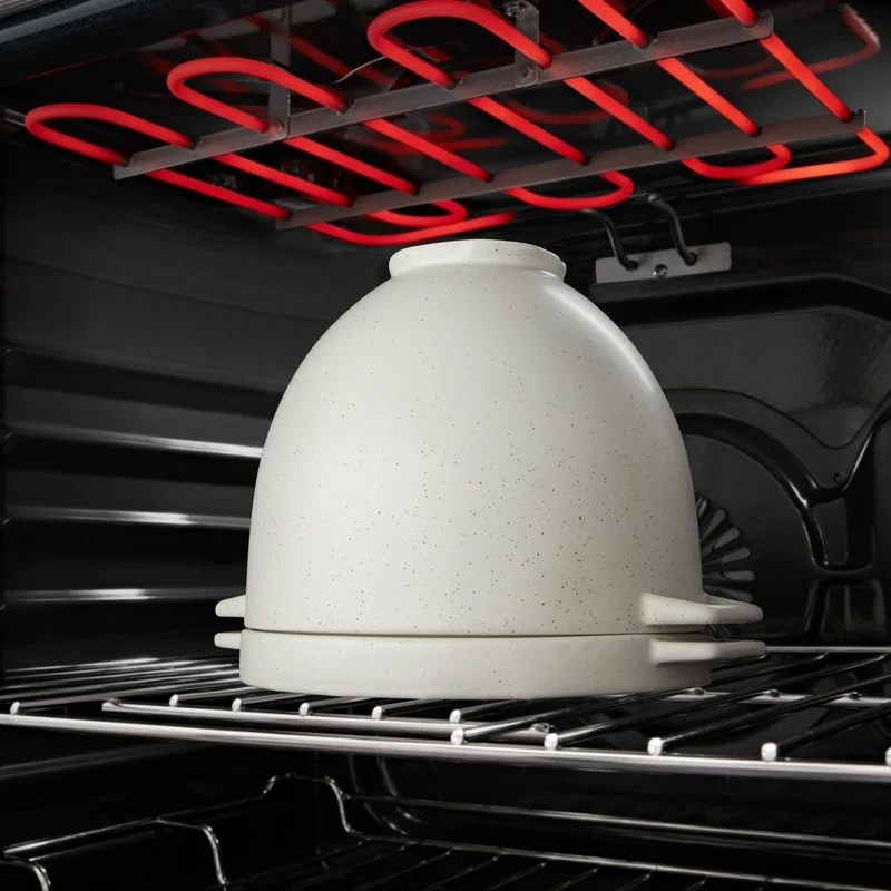 KitchenAid Brotbackschüssel mit Backdeckel Keramik 5KSM2CB5BGS