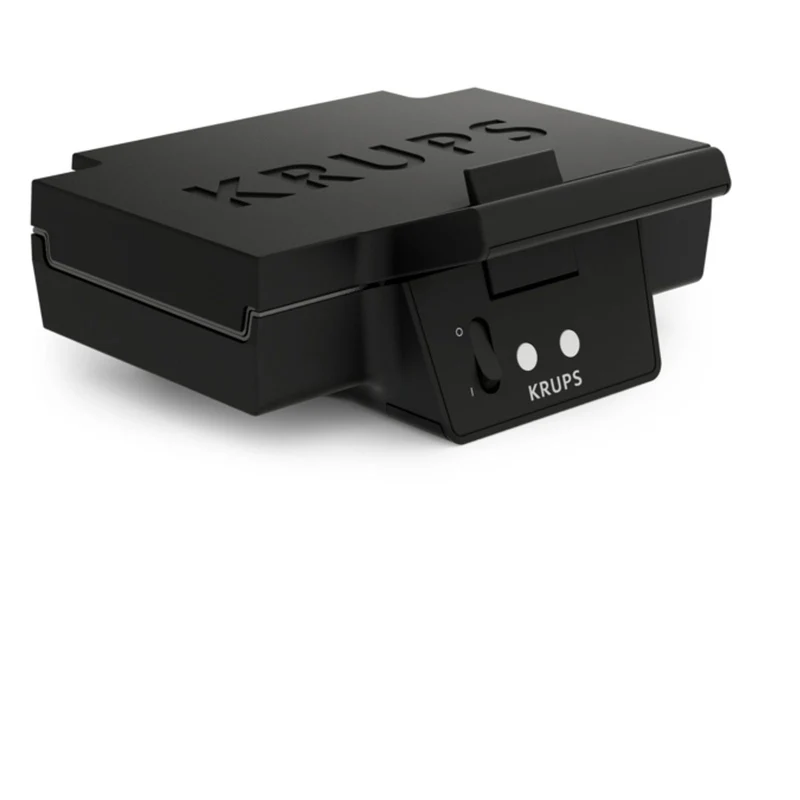 Krups FDK461 Sandwich-Toaster 850 W Keramik-Antihaftbeschichtung schwarz