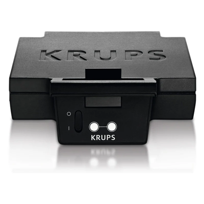 Krups FDK461 Sandwich-Toaster 850 W Keramik-Antihaftbeschichtung schwarz