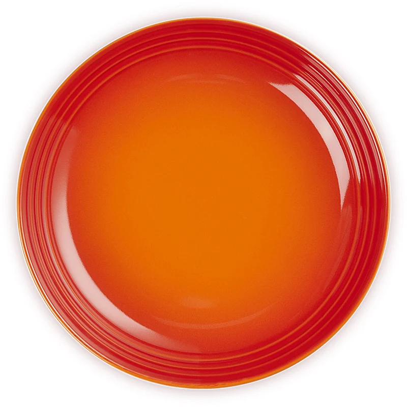 Le Creuset Suppenteller 22 cm Ofenrot