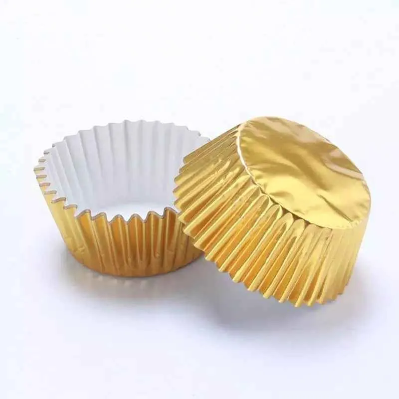Cupcake Liner Gold 20 PCS
