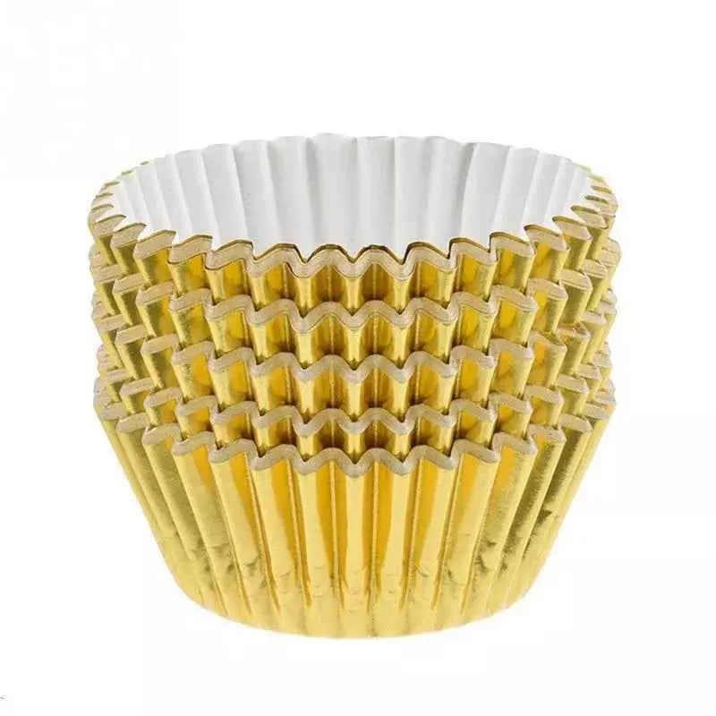 Cupcake Liner Gold 20 PCS