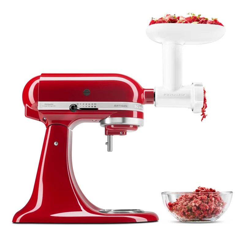 KitchenAid Zubehör Fleischwolf + Pürieraufsatz im Set (5KSMFVSFGA)