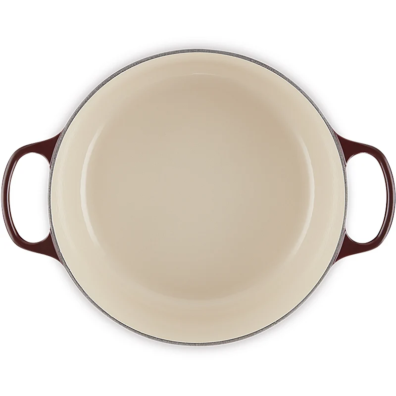 Le Creuset Bräter Signature rund 20 cm Garnet