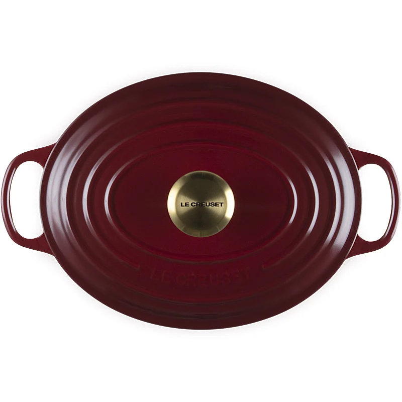 Le Creuset Bräter Signature oval 31 cm Garnet
