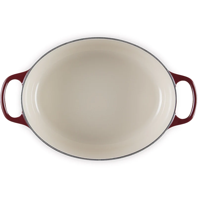Le Creuset Bräter Signature oval 31 cm Garnet