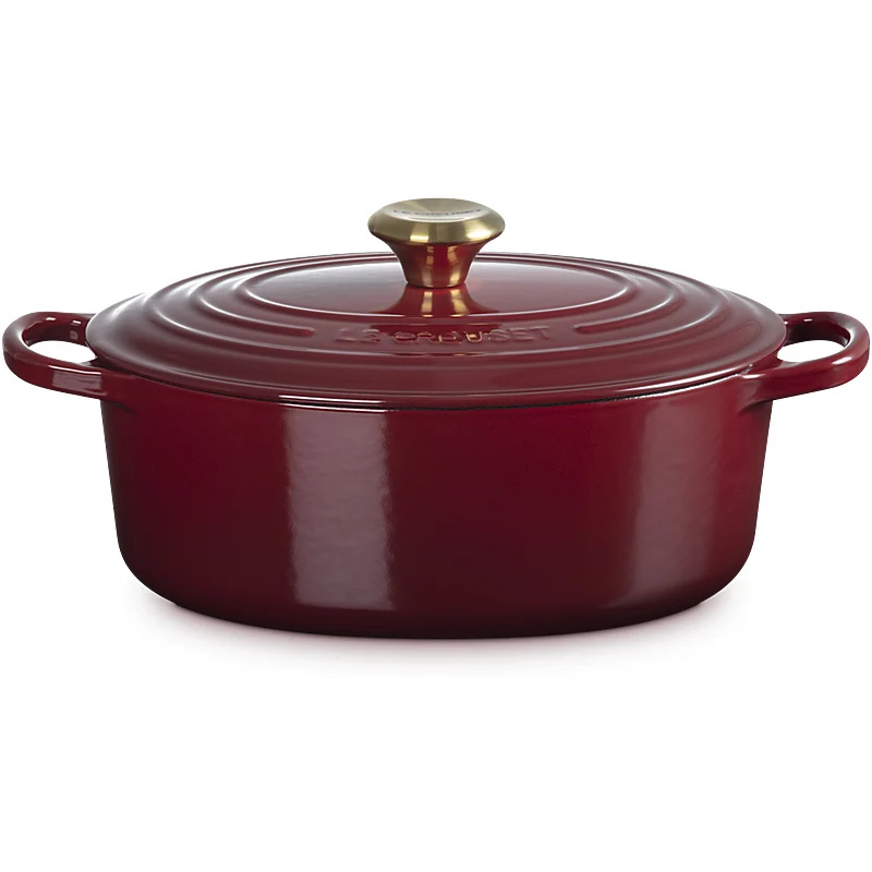 Le Creuset Bräter Signature oval 29 cm Garnet