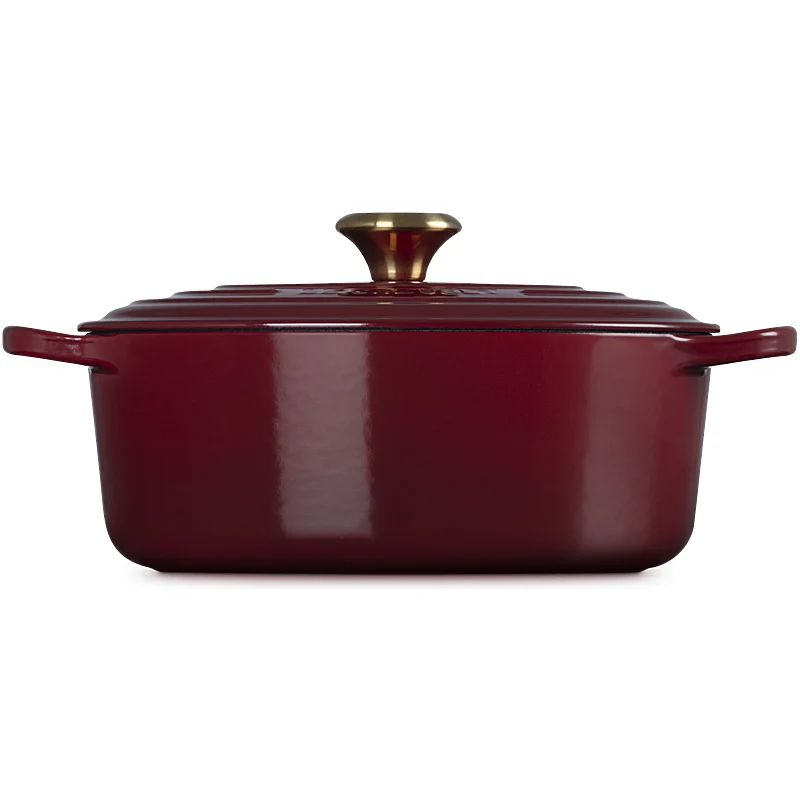 Le Creuset Bräter Signature oval 29 cm Garnet
