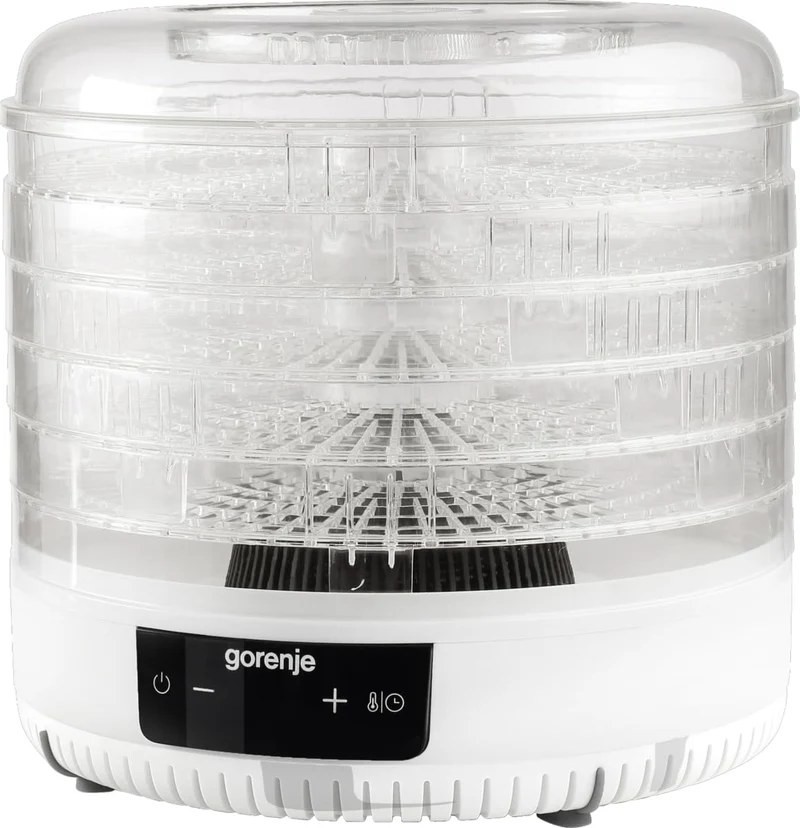 Gorenje FDK500GCW Dörrautomat mit höhenverstellbaren Aufsätzen und Timer - Weiss