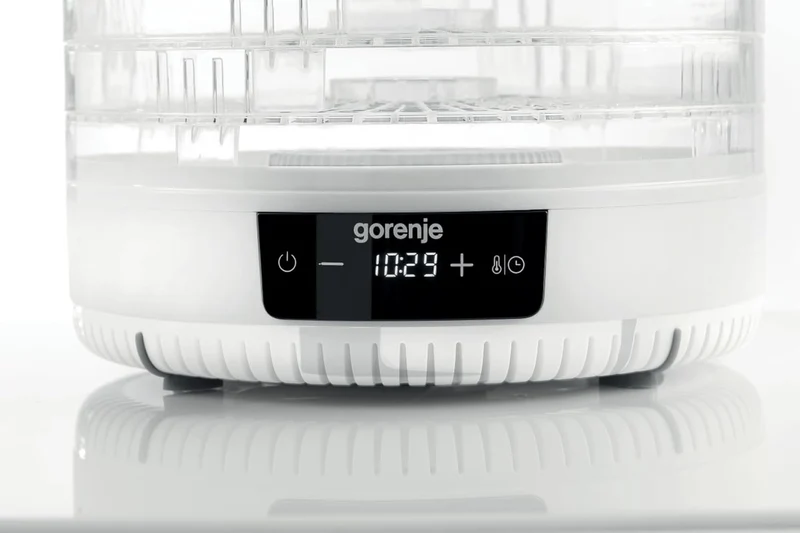 Gorenje FDK500GCW Dörrautomat mit höhenverstellbaren Aufsätzen und Timer - Weiss