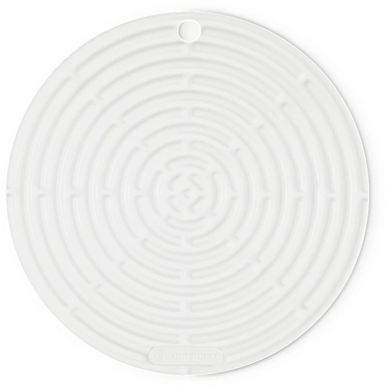 Le Creuset Silikon Topflappen White
