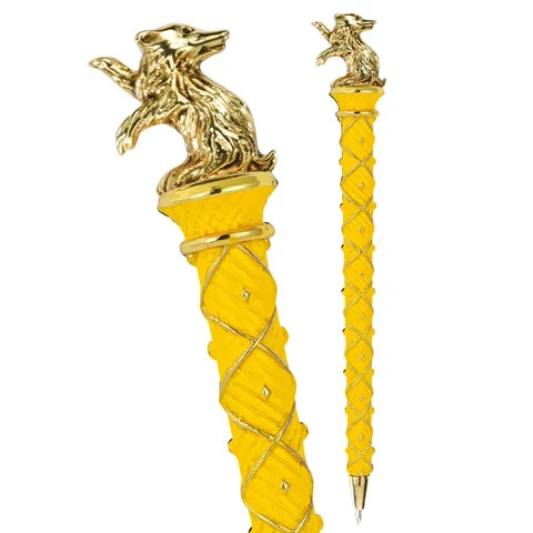 Harry Potter – Hufflepuff Stift – vergoldet