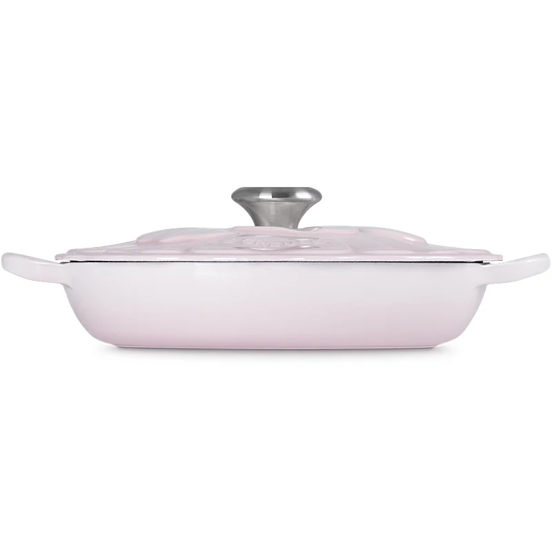 Le Creuset Gourmet-Profitopf Signature Blume 26 cm Shell Pink