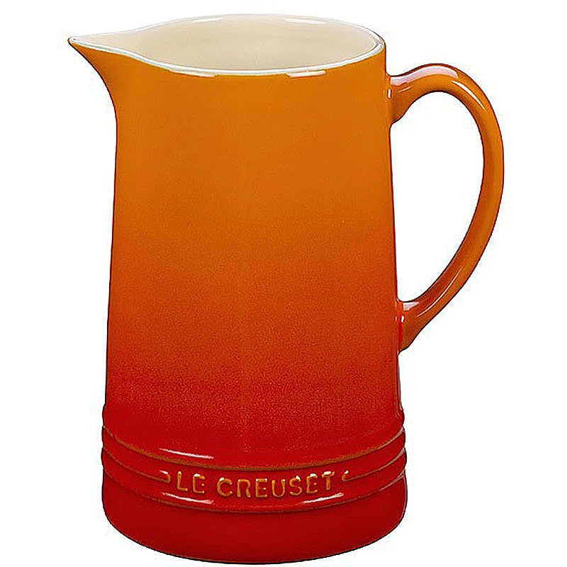 Le Creuset Saftkrug 1,5 l Ofenrot