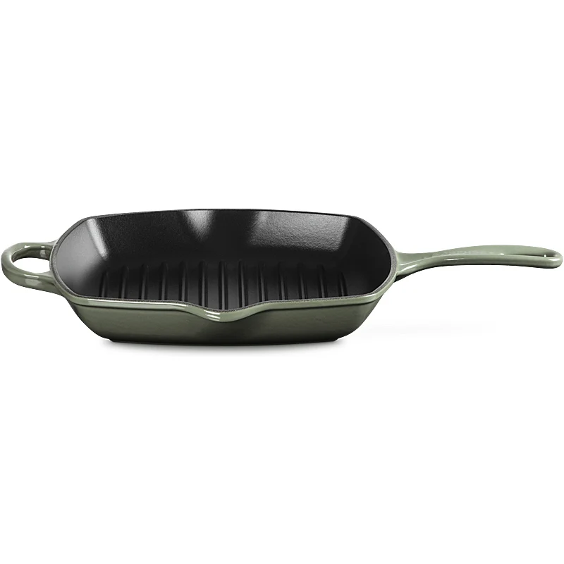 Le Creuset Grillpfanne quadratisch Signature 26 cm Thyme