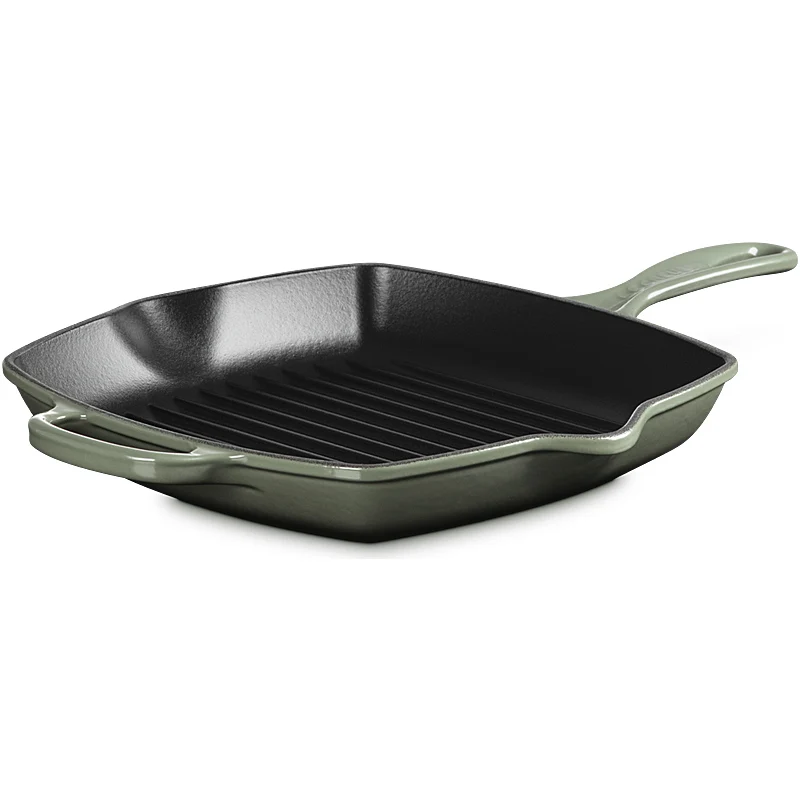 Le Creuset Grillpfanne quadratisch Signature 26 cm Thyme