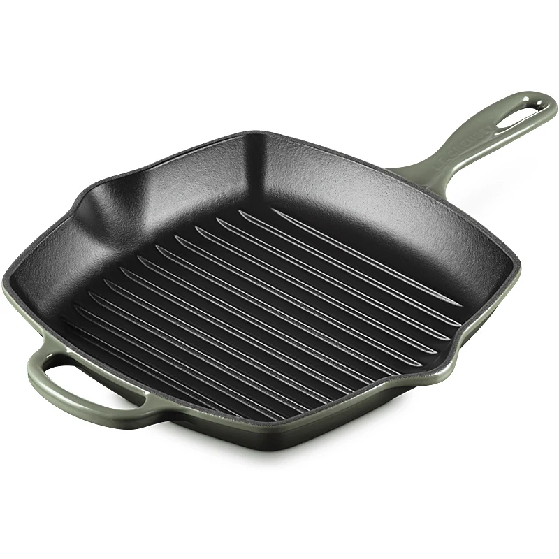 Le Creuset Grillpfanne quadratisch Signature 26 cm Thyme