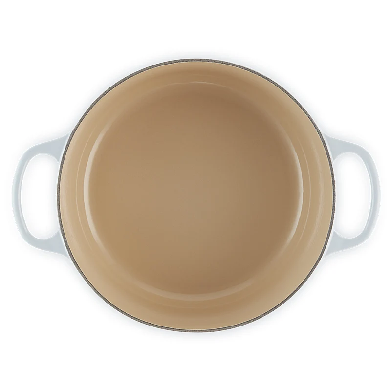 Le Creuset Bräter Signature rund 24 cm Coastal Blue