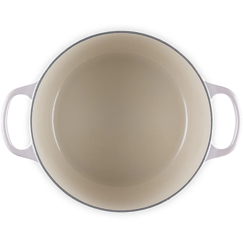Le Creuset Bräter Signature hoch 24 cm Shell Pink