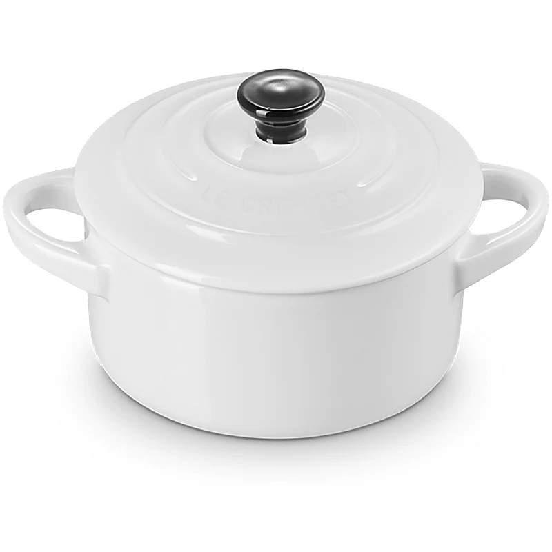 Le Creuset Mini Cocotte 10 cm White