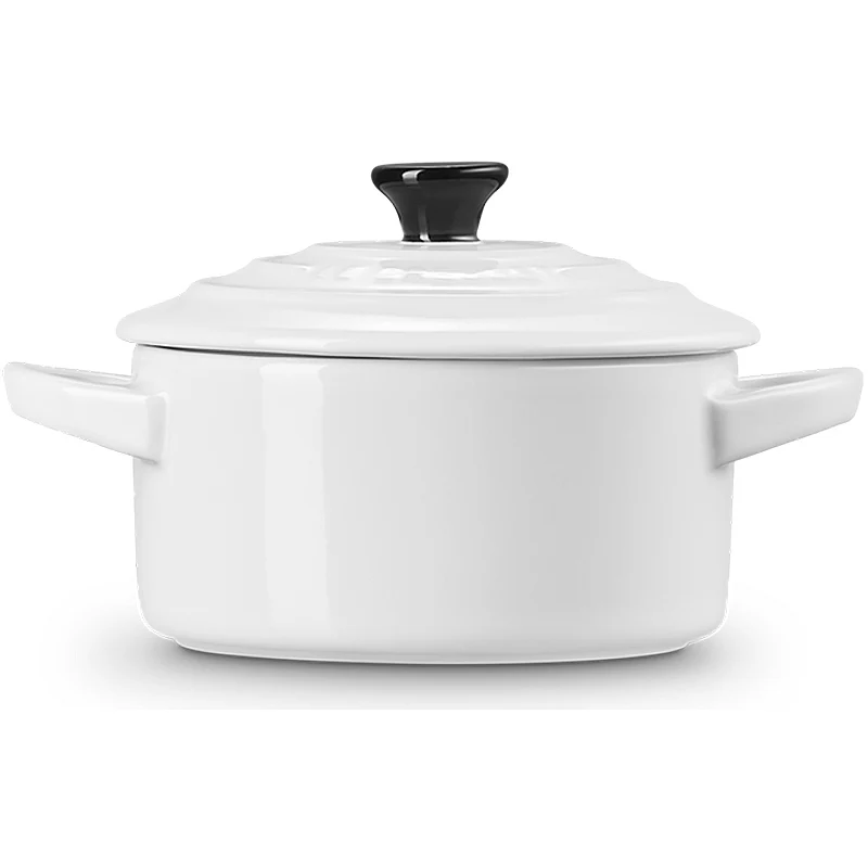 Le Creuset Mini Cocotte 10 cm White