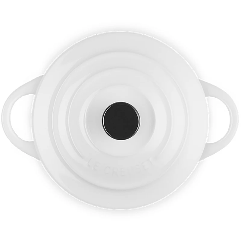 Le Creuset Mini Cocotte 10 cm White