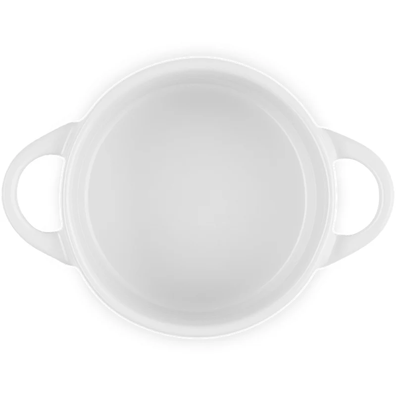 Le Creuset Mini Cocotte 10 cm White