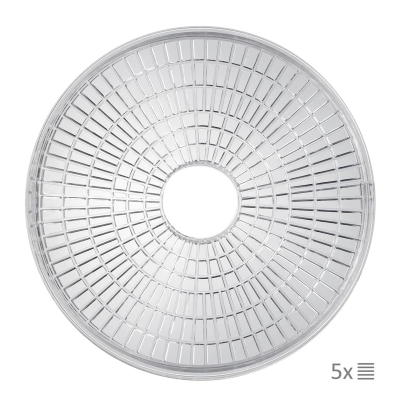 GreenBlue GB190 Food Dehydrator Fruit Vegetable 350W - 5 Trays - 35 to 70°C Temperature Control Adjustable