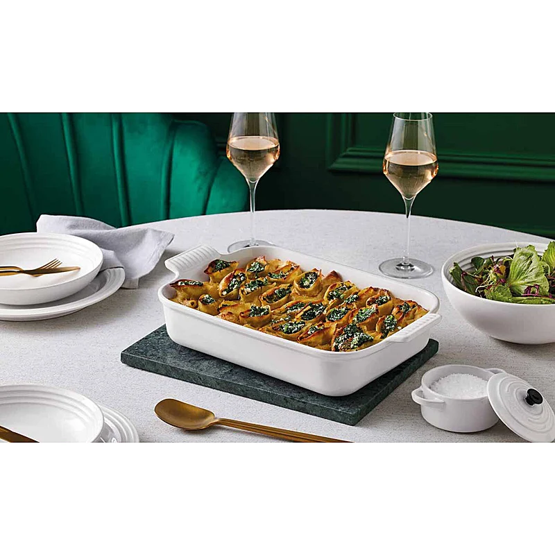 Le Creuset Auflaufform Tradition 32 cm White