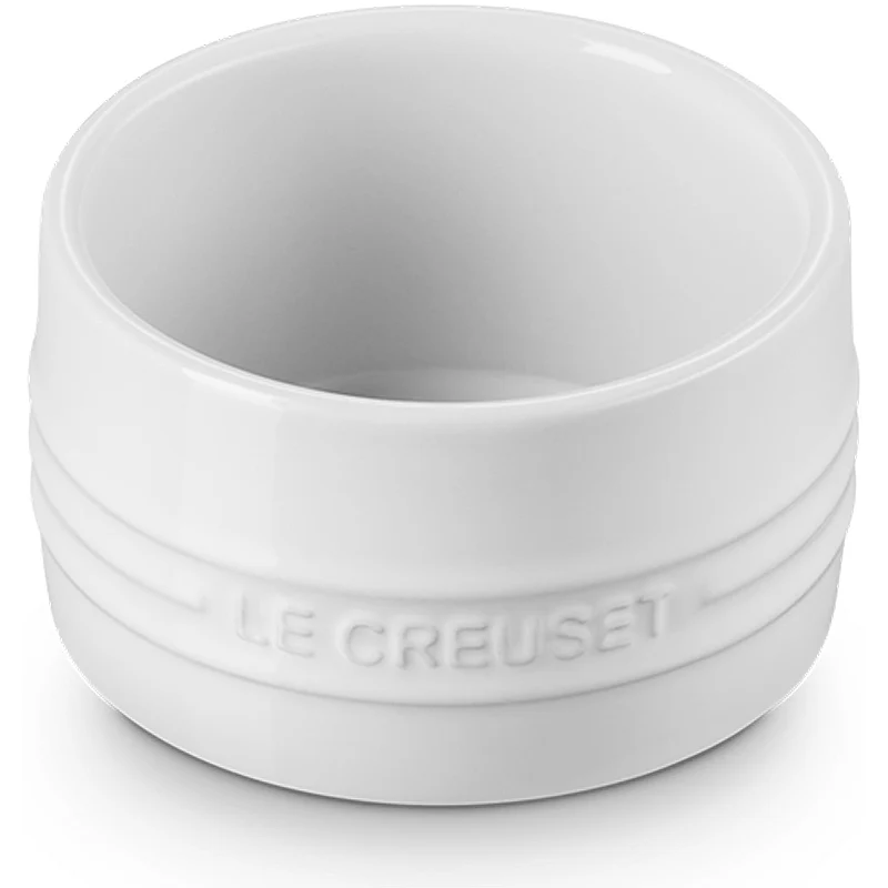Le Creuset Stapelbares Förmchen White