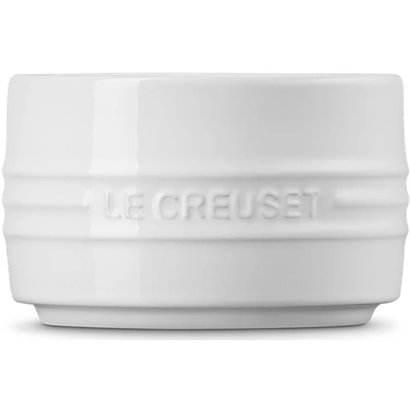 Le Creuset Stapelbares Förmchen White