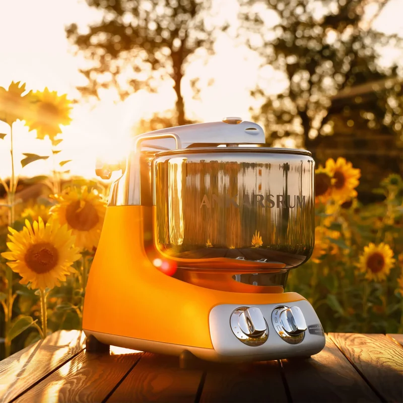 Ankarsrum Assistent Original 6230 SB - Sunbeam Yellow incl. Ice Creme Maker